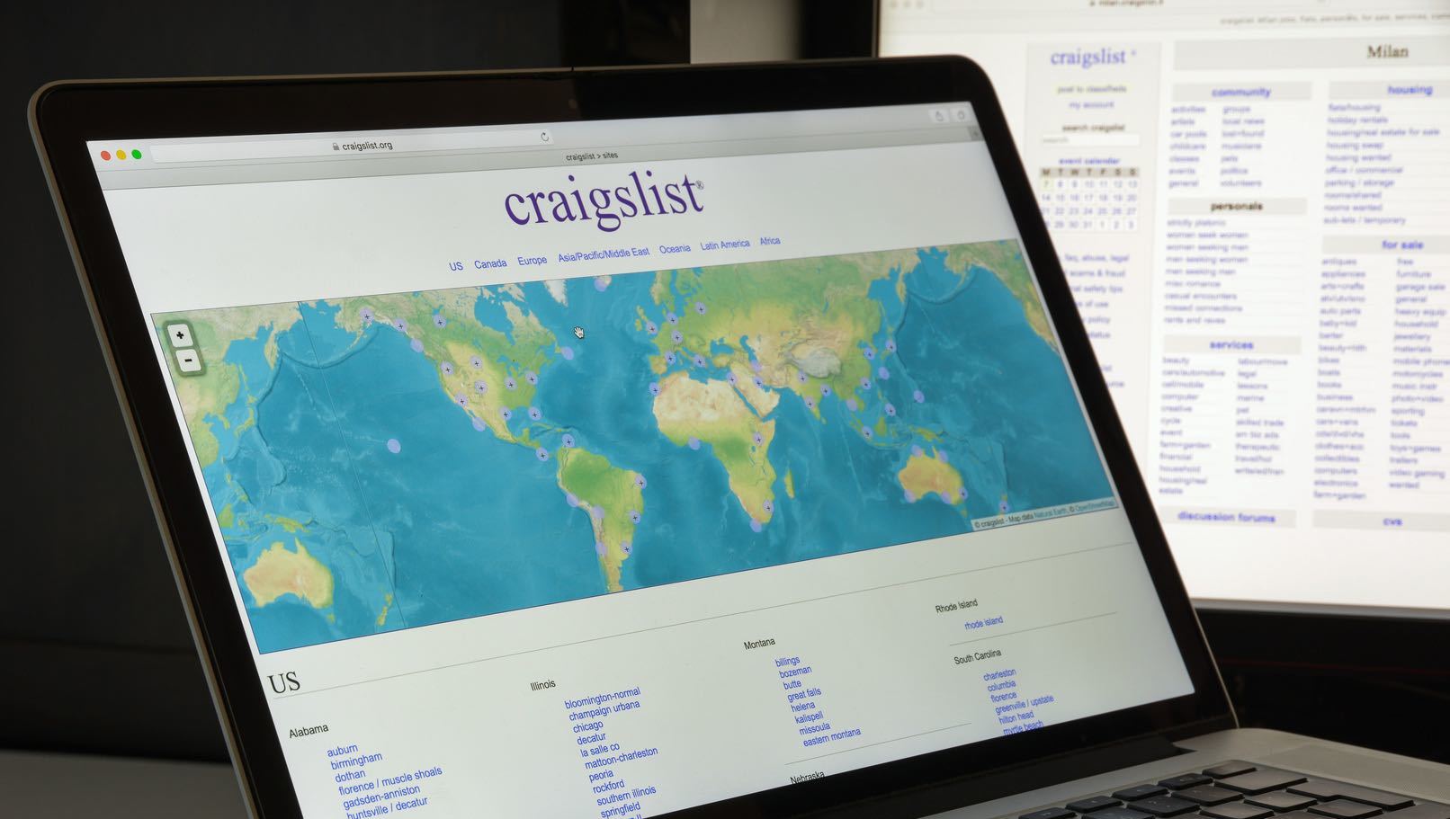 Craigslist Takes Personals Offline After Congress Passes Sex Trafficking Act